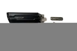 Slip On REMUS 8 2.0 Sportauspuff Triumph Tiger 900 GT, Edelstahl schwarz, EG-genehmigt