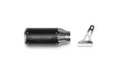 BoostR Slip On (Sportschalldämpfer), Edelstahl schwarz, inkl. EG Genehmigung