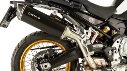 BLACK HAWK Slip On mit entnehmbarem Soundeinsatz, Edelstahl schwarz, KEINE (EG-) GENEHMIGUNG