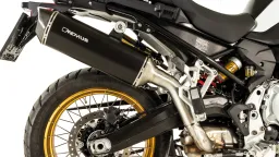 BLACK HAWK Slip On, Edelstahl schwarz, inkl. EG Genehmigung