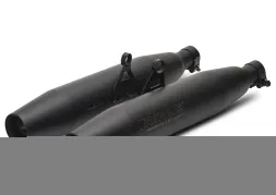 REMUS Slip on Tapered Schalldämpfer links/rechts ohne Katalysator für Triumph Speed Twin, Edelstahl schwarz, KEINE EG Genehmigung